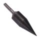 thumbnail image 1 of 1Pc 32mm Household Triangle Handle Wood Chopping Tool Electric Wood Splitting Drill Bits (Black, Round Shank), 1 of 1
