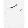 thumbnail image 2 of Camiseta Under Armour HeatGear Armour sin mangas para niños, color blanco, 2 of 4