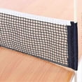 thumbnail image 4 of Filet de Tennis de Table, Filet de Tennis de Table Pliable, Filet de Remplacement Portable pour Tennis de Table, Filet de Match de Tennis de Table, Filet de Sport Extérieur Noir, 4 of 5