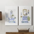thumbnail image 4 of Sketchy Bath I Premium Gallery Wrapped Canvas - Ready to Hang - Set of 2 - 18 x 27 Each, 4 of 9
