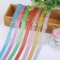 thumbnail image 1 of Musbetu 1 Roll Tape Eye-catching Self-Adhesive Acrylic DIY Rhinestones Sticker for Scrapbook, 1 of 7