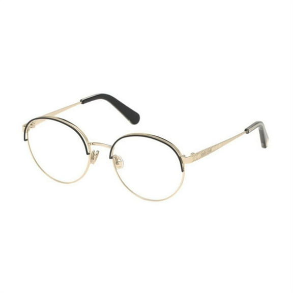 Roberto Cavalli Ladies Gold Tone Round Eyeglass Frames RC508403252