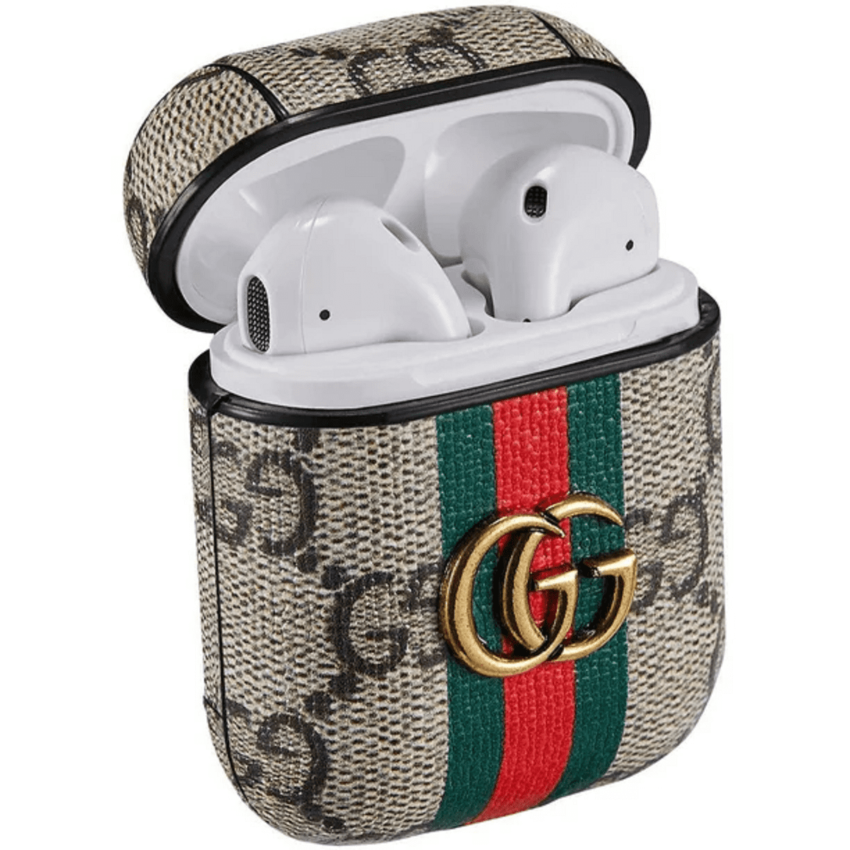 Pastele Gucci Snake Supreme Custom Personalized AirPods Case Apple AirPods  Gen 1 AirPods Gen 2 AirPods