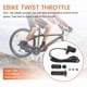 thumbnail image 4 of 2X Acelerador de Acelerador de Bicicleta EléCtrica para Bicicleta EléCtrica/Bicicleta EléCtrica/Manija de Control de Velocidad del Acelerador de Bicicleta de MontañA,36V, 4 of 5