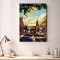 thumbnail image 2 of Burlington Travel Canvas, Vintage City Canvas Iowa Canvas Wall Art, Burlington Canvas Colorful, Iowa Picture Canvas - 104AZ205, 2 of 2