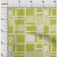 thumbnail image 2 of oneOone Viscose Chiffon Lime Green Fabric Geometrical Sewing Fabric By The Yard Printed Diy Clothing Sewing Supplies 42 Inch Wide, 2 of 4