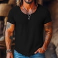 thumbnail image 2 of M Y M Camisa sin Mangas Color Sólido Clásico Ropa Deportiva Casual para Cualquier Temporada Camisas de Lino de los Hombres, 2 of 6