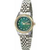 Armitron Genuine Crystal Accented Day/Date Bracelet Ladies Watch