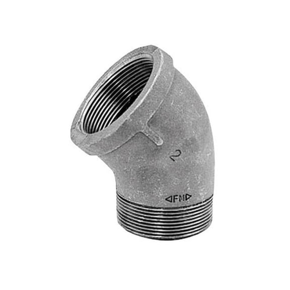 8700128450 45 deg Street Galvanized Elbow - 0.375 in.