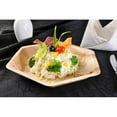 thumbnail image 3 of Bio Mart Leaf Tableware/100% Natural-Eco-friendly/Re-usable/Elegant/Compostable/Disposable/Biodegradable/Party,Wedding,BBQPlates & Bowls- 9" Hexagon Plate - Pack of 10 or 30, 3 of 4