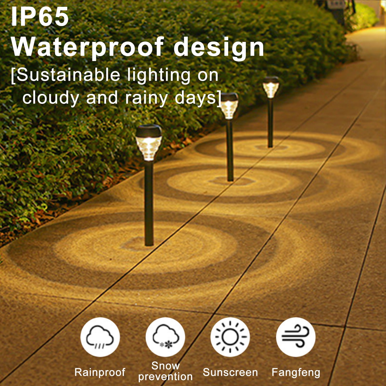 Solar Garden Lights 10 Pack under $5! Kadlawus Solar Garden Lights Outdoor, 10 Pack Solar Powered LED Pathway Lights, Waterproof Solar Stake Lights for Yard Patio Walkway