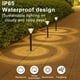 thumbnail image 4 of 10-pack de iluminación LED solar para exteriores con luz cálida, luces solares para jardín impermeables, 4 of 8