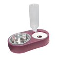 thumbnail image 1 of Juego de tazones de agua y comida para gatos 2 en 1 con Botella Jinwen Bebederos para gatos, 1 of 8