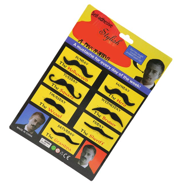Barba Falsa, 7 Pezas de Barba Falsa para la Fiesta Temática de Barba para Adultos