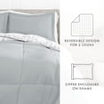 thumbnail image 3 of Noble Linens 3-Piece Noble Linens Light Blue English CountrysidePrint Comforter Set, Full/Queen, 3 of 10