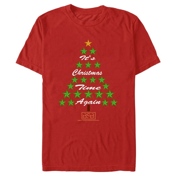 Men's Backstreet Boys It's Christmas Time Again Graphic T-Shirt