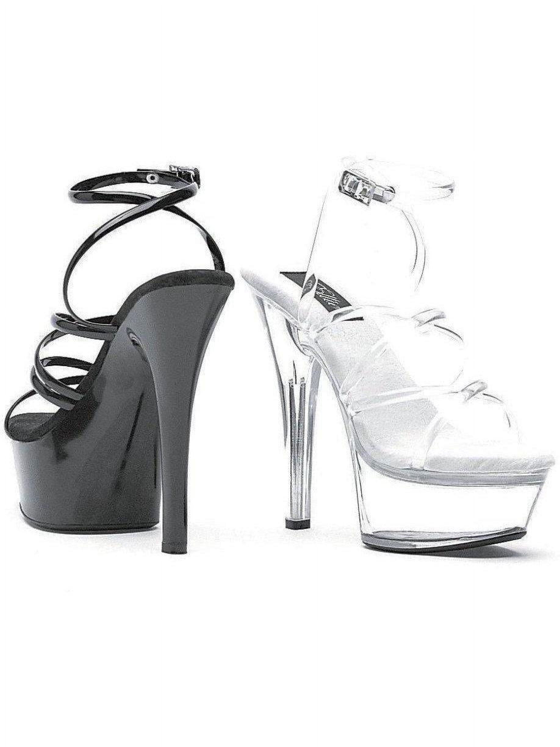 Women s 6 Inch Heel Strappy Sandal Walmart