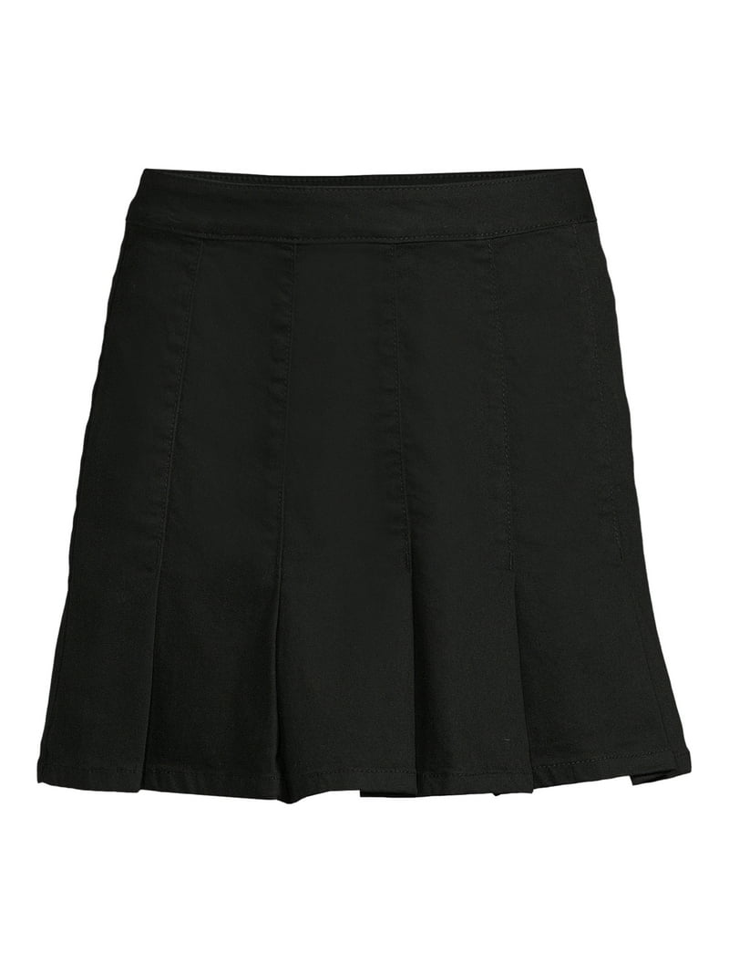 【NONCODE】Nero pocket pleats skirt No Boundaries Juniors' Pleated Skirt - Walmart.com