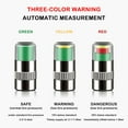 thumbnail image 2 of 4Pcs Car Tire Pressure Gauge Indicator Alert Monitoring Valves Cap Sensor Tyre Pressure Monitor Detection, 2 of 6