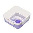 thumbnail image 1 of Portable Lunch Box Plastic Compartment Bento Box With Spoon for School Office, 1 of 3