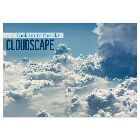 Cloudscape - Look up to the sky (Monthly Wall Calendar 2026 11.7 x 16.5 (open)), CALVENDO 14 Month Calendar
