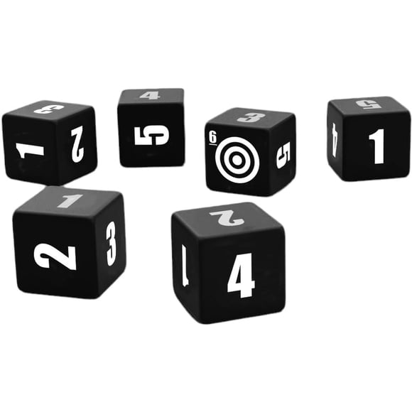 Game Dice Free League Walking Dead RPG, 10 piezas, 16 mm