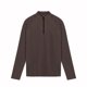 thumbnail image 3 of pstuiky camisa de manga larga para hombre, Protector solar de verano para hombre, transpirable, de color sólido, con cremallera, cuello alto y manga larga. top de hombre xxxl, 3 of 5