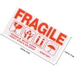 thumbnail image 2 of AURARMLET 100Pcs Self Adhesive Fragile Warning Stickers for Careful Shipping and Handling, 2 of 8