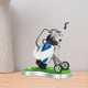 thumbnail image 1 of Mini bolígrafos de golf con soporte para bolsa de golf con carrito, escritorio de golf realista de 7,8x4,7x7,8 pulgadas Blanco azul, 1 of 8