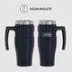 thumbnail image 3 of Taza de viaje y tarro de comida THERMOS Stainless King, 470 ml, azul, 3 of 7