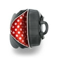 thumbnail image 5 of Disney Minnie Mouse Polka Dot Bow Women's Mini Backpack, Black, 5 of 5