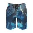thumbnail image 2 of Undertale Sans Mens Board Shorts Quick Dry Swim Trunk Lightweight Soft Swimsuit Bathing Suit for Boys S, 2 of 8