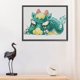 thumbnail image 4 of Cuadros Decorativos Bordado de punto de cruz Dragón DIY Impreso Animal Costura 11CT (JL376) Wdftyju embutido en tela, 4 of 9