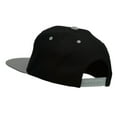thumbnail image 3 of Queen Embroidered Two Tone Snapback Cap - Black Silver OSFM, 3 of 5