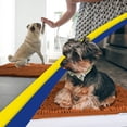thumbnail image 4 of Muddy Mat® AS-SEEN-ON-TV Tapete para puerta y alfombra para mascotas de microfibra altamente absorbente, área lavable gruesa antideslizante y tapete de baño de chenilla suave para cocina, baño, dormit, 4 of 5