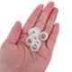 thumbnail image 4 of Arandelas de nylon multifuncionales de 100 piezas Manguera de agua Fuga de fugas de fugas Junta de sellado de agua Junta de manguera de arandela de nylon Nylon Junta, 4 of 5