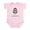 Petal Pink, variant on CafePress - Little Sasquatch/Bigfoot Infant Bodysuit - Baby Light Bodysuit, Size Newborn - 24 Months