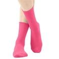 thumbnail image 6 of Kids Mid-Calf Socks 1 Pair Unisex Children Casual Solid Color Soft Stockings for Boys Girls Outdoor School Sports Daily Activewear 5-14 Years, 6 of 6