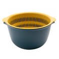 thumbnail image 6 of HONMEET Double-Layer Drain Basket for Kitchen Vegetable Washing, Reusable PP Material, and Practical Kitchen Tool, 6 of 8
