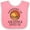 Pink and White, variant on Inktastic Someone in Arizona Loves Me Boys or Girls Baby Bib