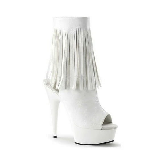 Women's Pleaser Delight 1019 Open-Toe Bootie