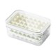 thumbnail image 1 of Bandeja grande para cubitos de hielo con tapa y recipiente. Molde apilable para cubitos de hielo con capacidad para 28 cubitos, ideal para bebidas, café y cócteles., 1 of 8