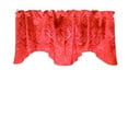 thumbnail image 5 of Velvet Embossed Victorian Damask Scalloped Window Valance 54" Wide / 20" Tall, 5 of 5
