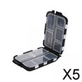 thumbnail image 1 of Colaxi 5-6pack Fishing Tackle Box Fishing Accessory Tackle Storage Tray Fishing Storage 5 Pcs, 1 of 8