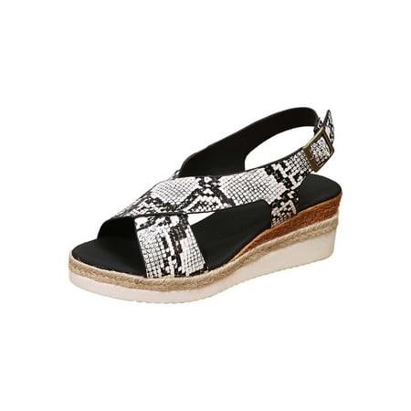 

LIANGP Women s Sandals Casual Side Hollow Belt Buckle Flat Bottom Roman Shoes Women S Summer Sandals Fashion Women s Sandals Shoes Gray Size 8