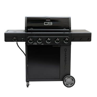 Charbroil Performance Series FlavorMax 5-Burner Gas Grill with Side Burner and 12" Griddle
