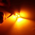 thumbnail image 5 of 2Pcs LED Bulb 120W 1500LM BA15S 1156 Super Bright 12?24V Universal Signal Reverse Lamp Bulb for Car SUV Truck RV Yellow Light 3000K, 5 of 5