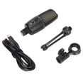thumbnail image 2 of PC Cardioid Mic, 3.5mm Jack USB Microphone Fashionable Sensitive Classic Black with Tripod for  for, 2 of 7