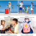 thumbnail image 4 of Paquete de 10 Etiquetas para Equipaje Impermeables para Identificar Maletas, Etiquetas para Maleta de Viaje Flezibles, perfecta para detectar Rápidamente la Maleta de Equipaje en Avión, 4 of 5