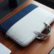 thumbnail image 4 of Funda para computadora portátil Funda protectora para computadora Asa Maletín Bolsa Impermeable, Resistente a los golpes, Forro suave acolchado - Cian, 4 of 5